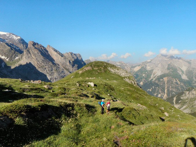 Aiguille de la Vanoise (10).jpg - Puis sur la croupe avec le Mont Moriond derrire
